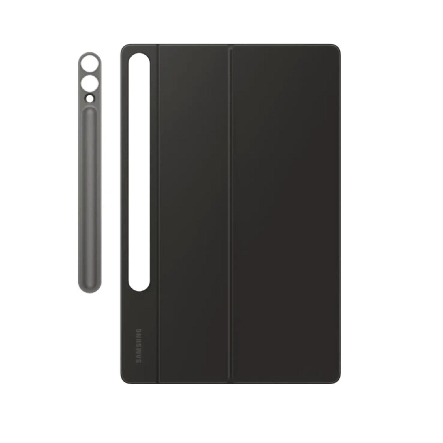 Samsung Synthetic Leather 10.9 to 12.9 Keyboard Case for Samsung Galaxy Tab S10+ & S9+ & S9 FE+, Black (EF-DX825UBEGUJ)