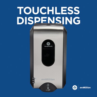 enMotion Gen2 Automatic Wall Mounted Hand Soap/Hand Sanitizer Dispenser, Stainless Steel (52060)
