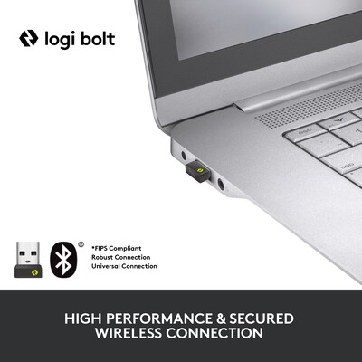 Logitech Signature M650 L for Business Wireless Ergonomic Optical Mouse, Graphite (910-006346)