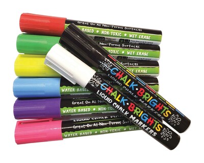 Liquid Chalk Marker - Medium & Wide-Tip Chalk Pen - Bistro Chalk Blue / Pack of 1 / Medium Tip
