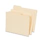 Staples® Recycled File Folder, 1/3-Cut Tab, Letter Size, Manila, 100/Box (ST22939-CC)