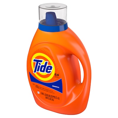 Tide HE Liquid Laundry Detergent, 64 Loads, 84 oz. (13882/40218)