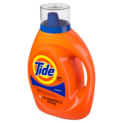 Tide HE Liquid Laundry Detergent, 64 Loads, 84 oz. (13882/40218)