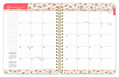 2026 BrownTrout Tuscan Delight 6.5" x 7.75" Weekly Planner (9798330706013)