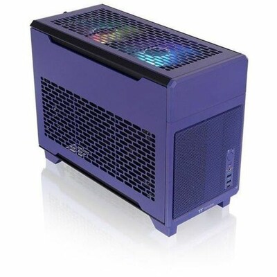 Thermaltake TR100 Mini ITX Mini-Tower Computer Case, Future Dusk (CA-11A-00SNNN-00)
