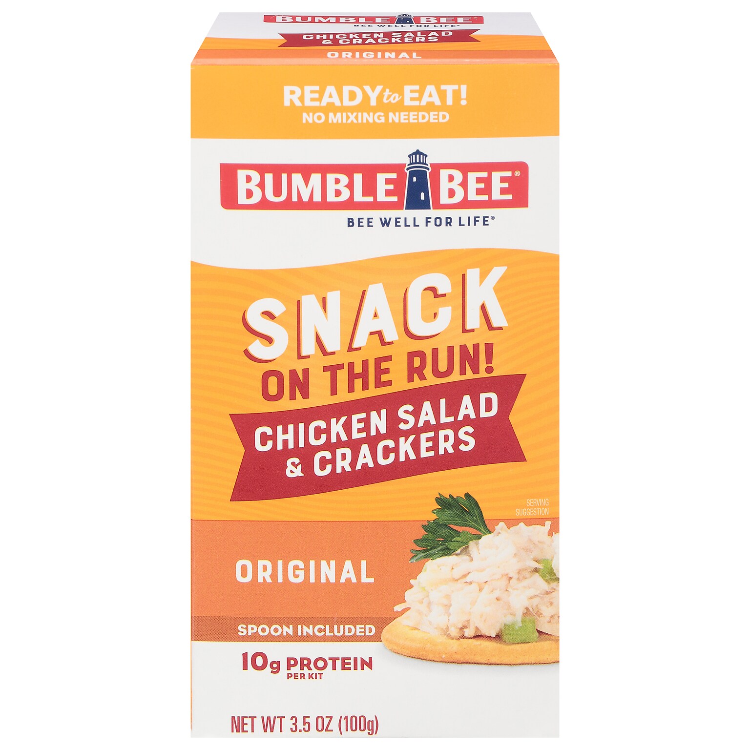 Bumble Bee Snack On The Run! Chicken Snack Kit, 3.5 oz., 12/Carton (AHF70350)