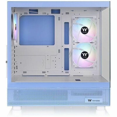 Thermaltake View 270 Plus TG ARGB ATX Mid-Tower Computer Case, Hydrangea Blue (CA-1Y7-00MFWN-01)