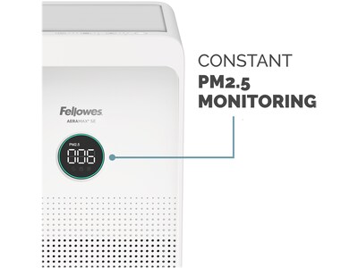 Fellowes AeraMax SE H13 True HEPA Air Purifier, 3-Speed, White (9794601)