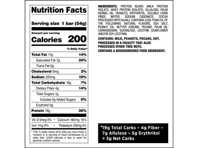 Quest Gluten Free Chocolate Peanut Butter Hero Protein Bar, 1.9 oz., 12 Bars/Box (104952)