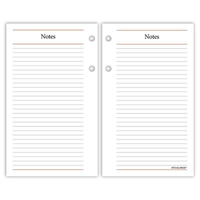 2026 AT-A-GLANCE Photographic 6" x 3.5" Desk Calendar Refill Pages (E417-50-26)