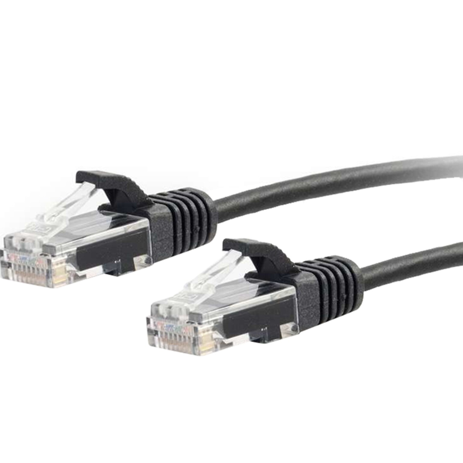 C2G Cables to Go 7 CAT-6 UTP Ethernet Patch Cable, 28 AWG, Black (01106)