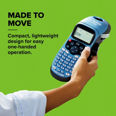 DYMO LetraTag LT-100H Portable Thermal Label Maker, Silver (2174561)