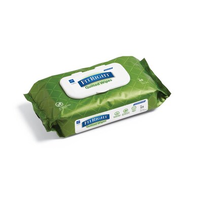 Medline  Wet Bathing Wipes, Aloe Scent, 816/Carton (MSC263754)