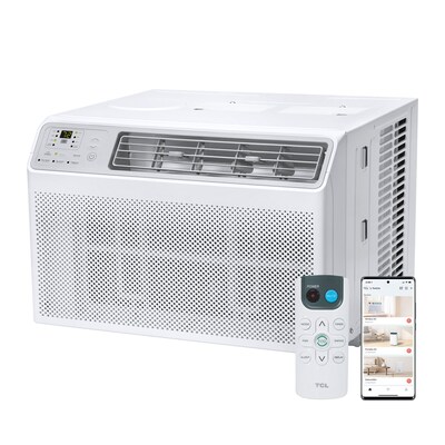 TCL 115-Volt 14000 BTU Window Air Conditioner with Remote, WiFi Enabled, White (H14W35W)