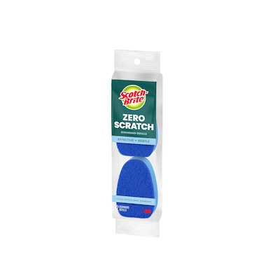 Scotch-Brite Non-Scratch Dishwand Refill, Blue, 2/Pack (483-12)