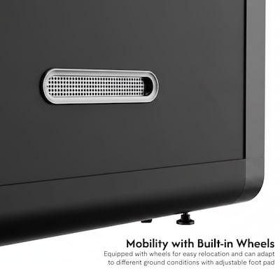 FlexiSpot NeoPod Modular Series 1-Person Privacy Booth, Black (P1FC-3B)
