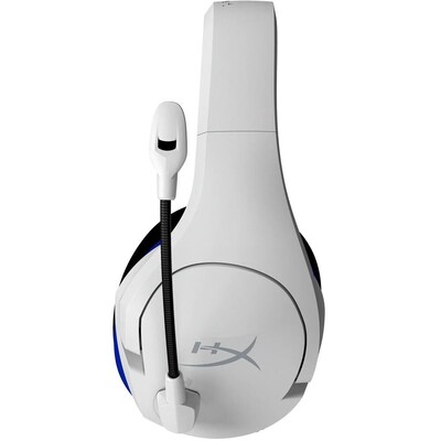 HP HyperX Cloud Stinger Core Wireless Noise Canceling Stereo Gaming Headset, White/Blue (4P5J1AA)