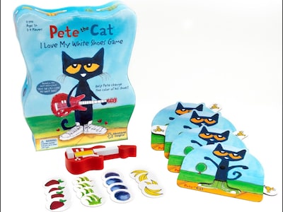 Educational Insights Pete the Cat I Love My White Shoes Game (3470)