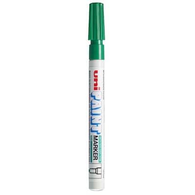 uni PAINT PX-21 Oil-Based Paint Marker, Fine Line, Green (63704)