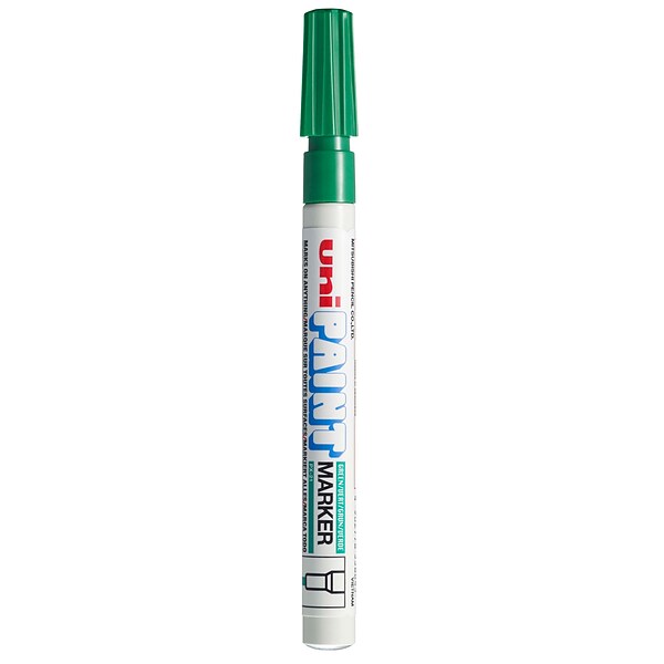 12 PACK) UNI-PAINT MARKERS PX-20 GREEN 63604 MED LINE Oil Base