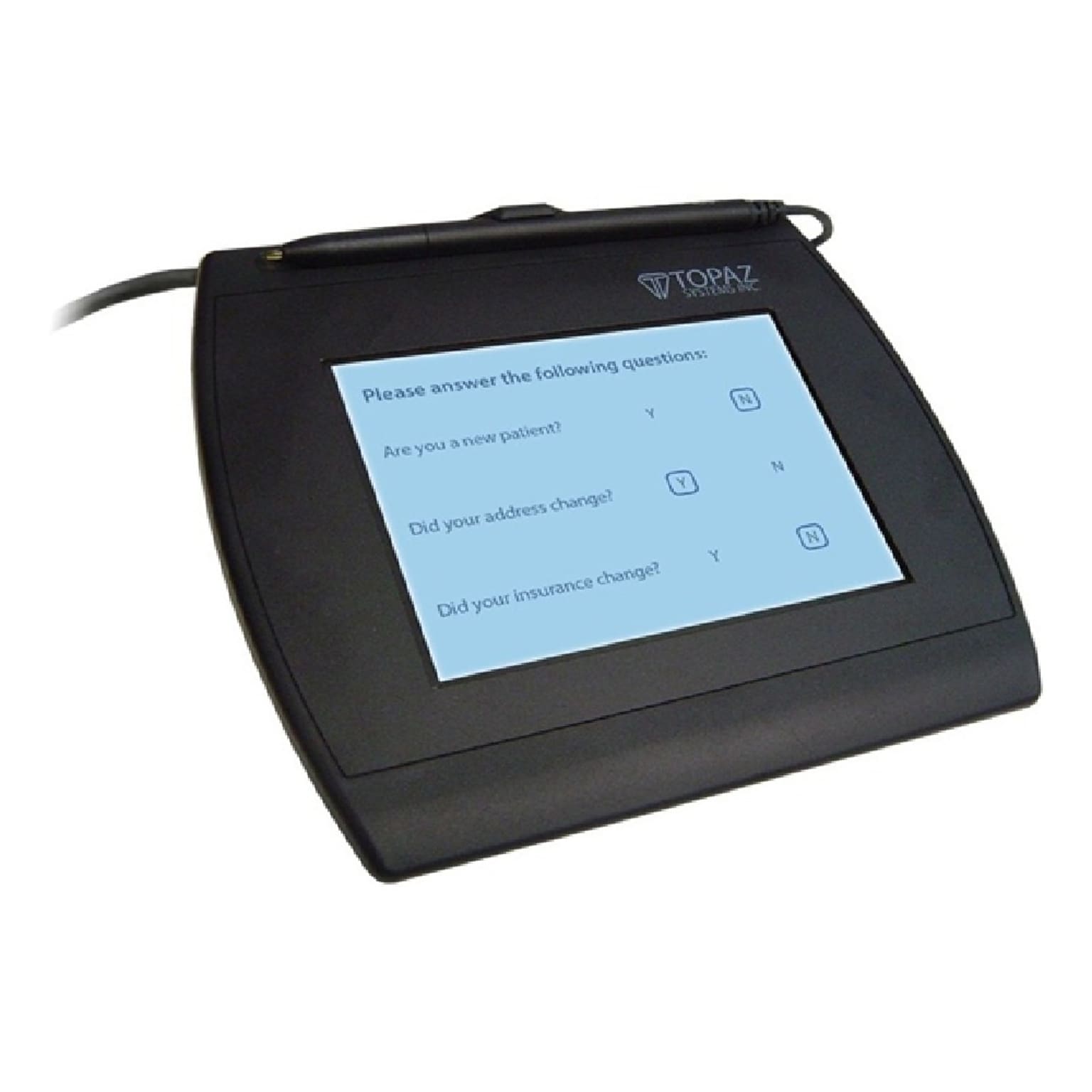 Topaz SignatureGem LCD 4x5 Signature Pad (T-LBK766SE-BHSX-R)