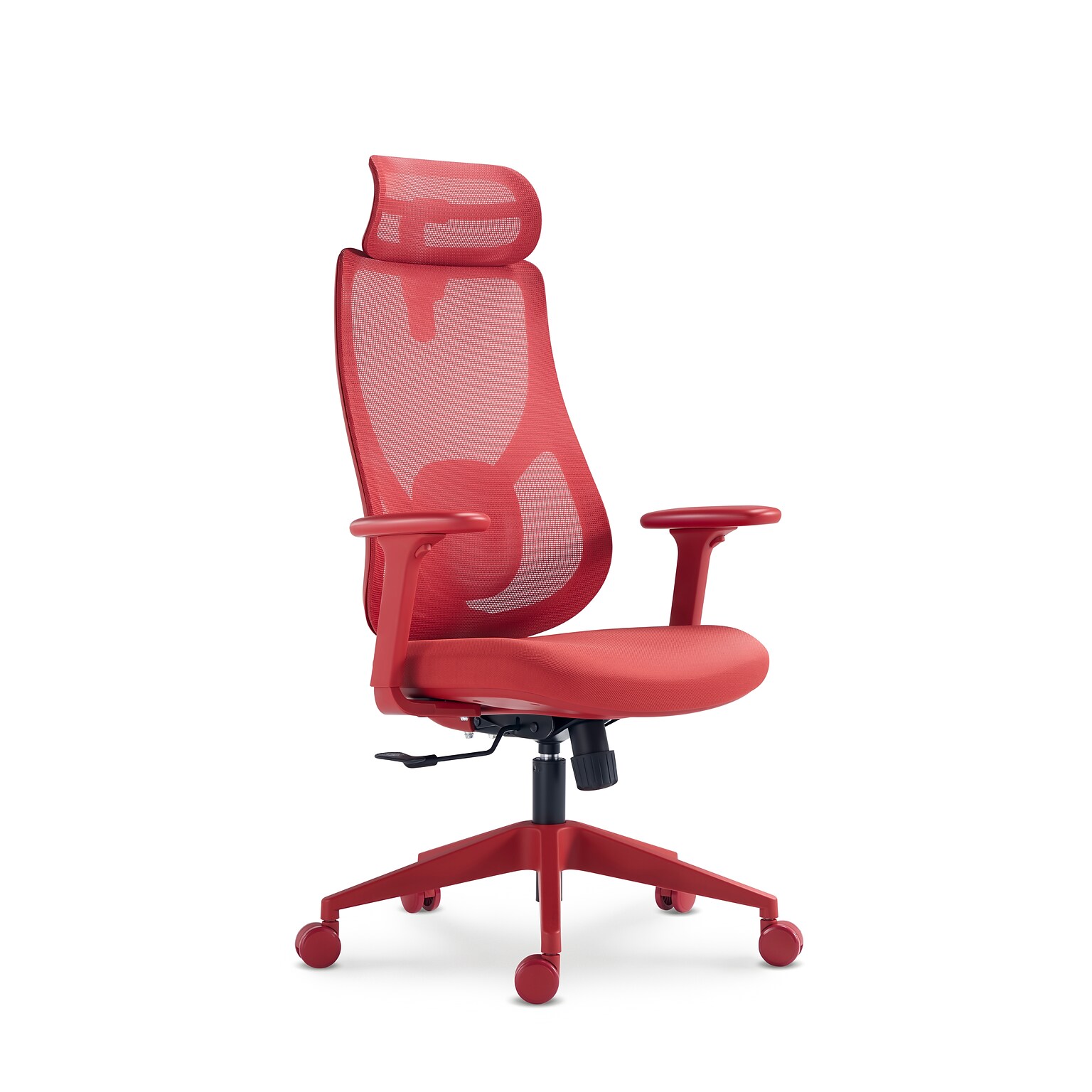 Raynor Group Torque Ergonomic Fabric/Mesh Swivel Manager Chair, Red (TORQUE-RED)