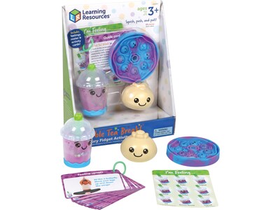 Learning Resources Bubble Tea Break! Sensory Fidget Activity Set (LER5575)