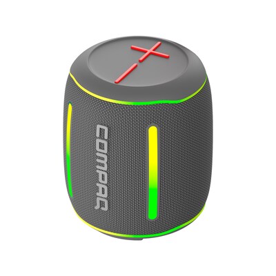 Compaq Wireless Bluetooth 15W Portable Speaker, Waterproof, Black (CMQ15W)