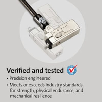 Kensington Slim NanoSaver 2.0 Keyed Laptop Lock (K63388WW)