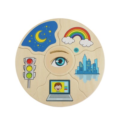 Beleduc Humanico 30 Piece 5 Senses Puzzle (PLWB11556)