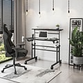 Techni Mobili 36 Mobile Desk, Black (RTA-3800SU-BK)