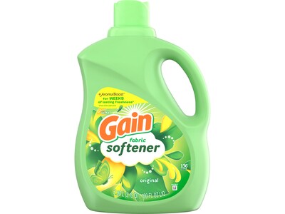 Gain Fabric Softener, Original, 136 Loads, 100 fl. oz. (10089)