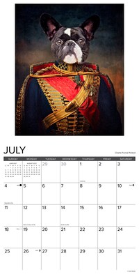 2027 Willow Creek Animal Masterpieces 12" x 12" Monthly Wall Calendar, Assorted Colors (58794)