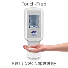 PURELL CS 6 Automatic Wall Mounted Hand Sanitizer Dispenser, White (6520-01)