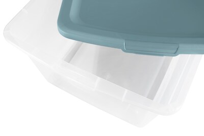 Home Logic 53 Qt. Clear Stackable Storage Bin