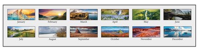 2027 House of Doolittle Earthscape Scenic 12" x 16.5" Monthly Wall Calendar (378-27)