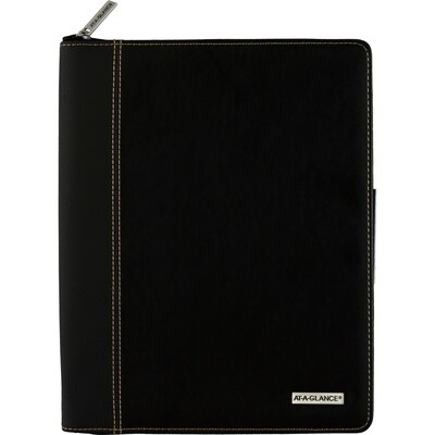 2026 AT-A-GLANCE Executive 8.25" x 11" Weekly & Monthly Appointment Book, Faux Leather Cover, Black (70-NX81-05-26)