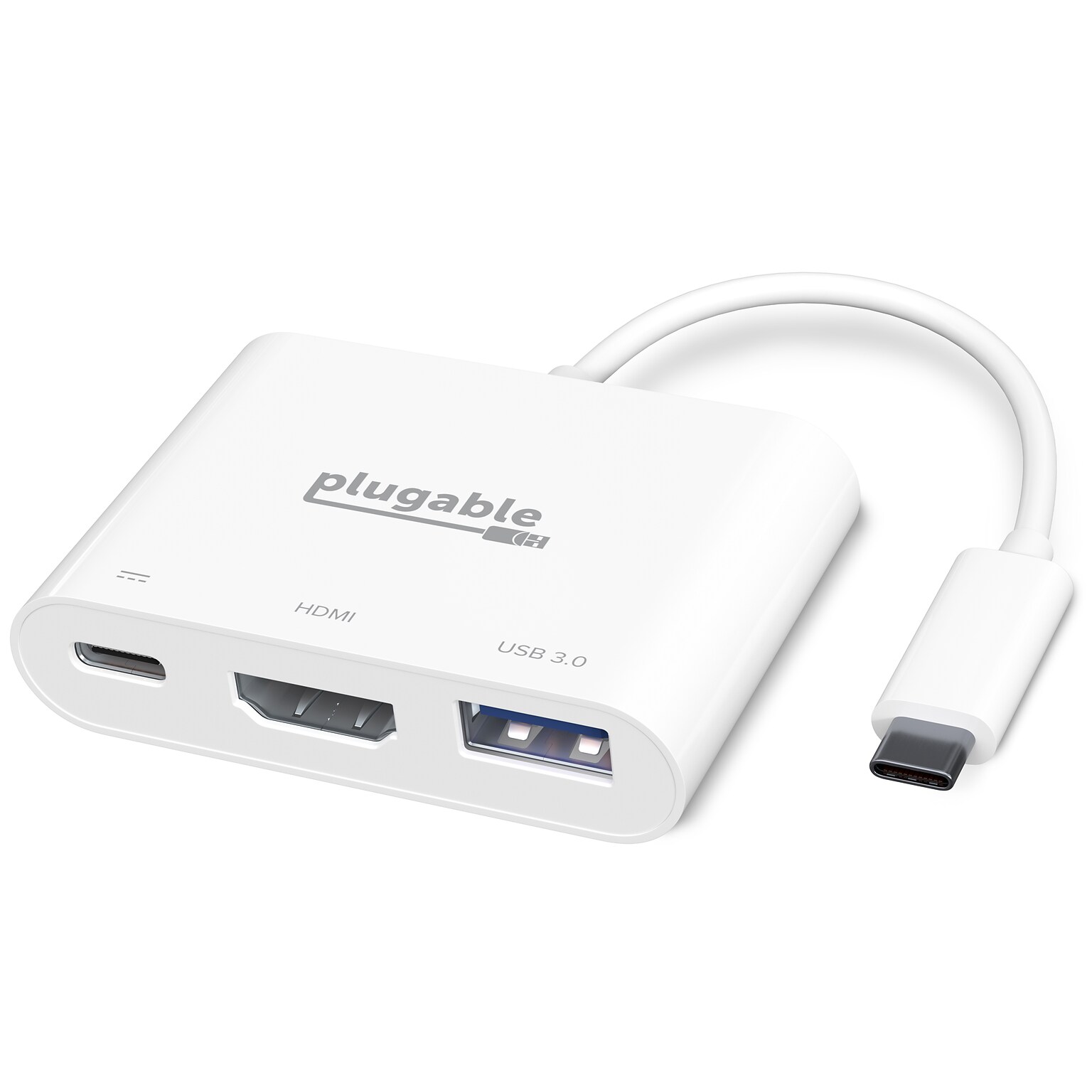 Plugable USB Type-C Mini Dock with HDMI,  USB 3.0 and Pass-Through Charging