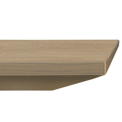Regency Array 120" W Conference Table w/ Power Data Grommet, Noble Oak/Black (ACT12048NOBK)