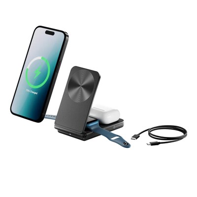 ALOGIC YOGA Magnetic Wireless Charging Stand, 15W, Black (A31FWCBK)