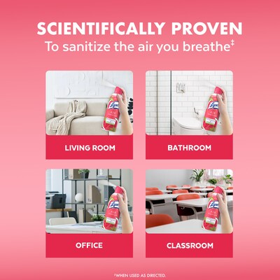 Lysol Air Sanitizer Spray, Summer Watermelon, 10 oz. (19200-95763)