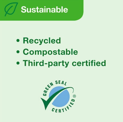 Tork H80 Hand Towel Roll, Notched, 8" x 630', White, 6 Rolls/Carton (TRK8031600)