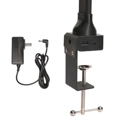 Excello Global Products Wellness Series LED Desk Lamp, 17.5", Black (EGP-DL-18-BLK)