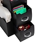 Mind Reader Anchor Collection 11 Compartment Coffee Pod and Condiment Organizer, Black (CAD01-BLK)