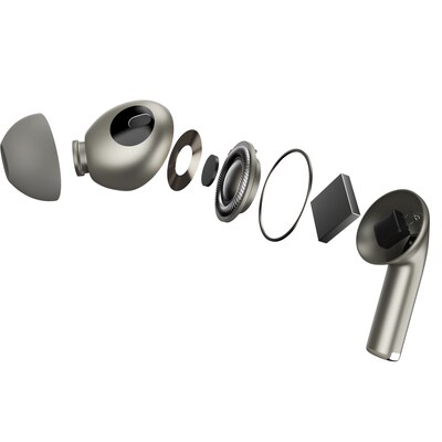 Noise Sound by Bose Master Buds Wireless Active Noise Canceling Earbuds, Bluetooth, Titanium (NBX-105TIT)
