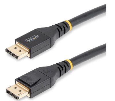 StarTech 50' Display Port to Display Port Audio/Video Cable, Male to Male, Black (DP14A-15M-DP-CABLE)
