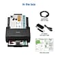 Epson WorkForce ES-500W II Wireless Duplex Document Scanner, Black (B11B263201)