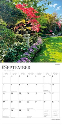 2026 BrownTrout Country Gardens 12" x 12" Monthly Wall Calendar (9798330703043)