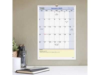 2025 AT-A-GLANCE QuickNotes 12" x 17" Monthly Desk or Wall Calendar (PM52-28-25)