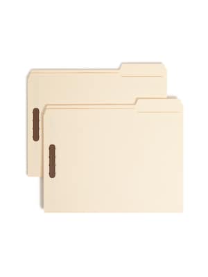 Smead Card Stock Classification Folders, Reinforced 2/5-Cut Tab, Letter Size, Manila, 50/Box (14580)